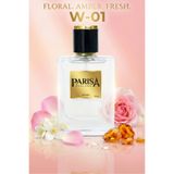 parisa W-01 Paradoxe Edp 50 ml - Beyaz Çiçek & Amber Notalı Ferah Çiçeksi Kadın Parfümü PRSW01