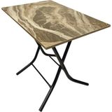 Parite Masa Katlanır Ayaklı Foldıng Table طاولة قابلة للطي Tawilat Qabilat Liltayi - Gri - 60 X 90 X 75