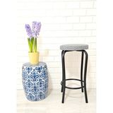 Parite Tabure 65 cm Yüksek Bar Stool Hıgh ارتفاع البراز Airtifae Albaraz - Siyah - Gri - GRİ