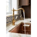 Park Banyo Rustik Mutfak Bataryası Altın/Gold