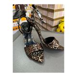 Park Moda 2025 TOP MODEL LEOPAR RUĞAN KELEBEK 10 CM TOPUKLU AYAKKABI MUHTEŞEM GECE-GÜNDÜZ