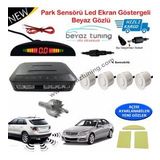 Park Sensörü Led Ekranlı Ses İkazlı Beyaz