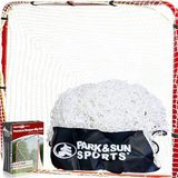 Park & Sun Lacrosse Bungee Slip-Net Yedek Gol Örgülü Naylon Ağ, 1-1/2 inç Ağlı, İç/Dış Mekan, Beyaz, 15,5 cm G x 15,5 cm Y x 18,7 cm D