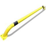 Park Trafik Stoper Araç Park Demiri Otopark Stoperi 180CM 60ø 2mm Sarı Siyah Park Düzenleyici