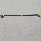 Park Trafik Stoper Araç Park Demiri Otopark Stoperi 180CM 60ø 2mm - Siyah
