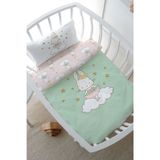 Park Yatak Nevresim Takımı (80x120) - For Baby Serisi - Balerin Tavşan