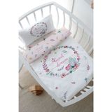 Park Yatak Nevresim Takımı (80x120) - For Baby Serisi - Kelebekli Çember