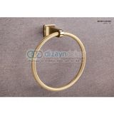 Park Yuvarlak Havluluk Gold Parlak Altın