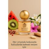PARKBELLA BESSO Kadın Parfüm EDP | W/06| Kivi & Ravent Çiçeksi I yüksek esans | (50 ml)