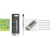 Parker 1950371 Quinkflow Tükenmez Kalem Yedeği, Orta Kalınlı... +3 Parça Fırsat Seti