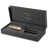 Parker 51 Deluxe Siyah GT 18 K M Uç Dolma Kalem