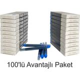 Parker Dolma Kalem Kartuşu Quink Yıkanabilir Mavi (100’LÜ Paket) 1950383 - 100 Adet