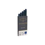 Parker Dolma Kalem Kartuşu Quink Yıkanabilir Mavi (5 Li Paket) 1950383