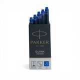 Parker Dolma Kalem Kartuşu Quink Yıkanabilir Mavi (5’li Paket) 1950383