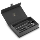 Parker IM Lake Siyah CT DK+TK Kalem Kılıflı Duo Set