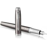 Parker Im Premium Desenli Kurşuni Dolma Kalem P1931680 - YOk
