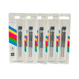 PARKER Jel Kalem Refill Plastik gövde 2'li Blister 5 Adet M uç Siyah