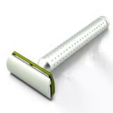 Parker Jiletli Tıraş Makinesi Aeroshave Xl Uzun Saplı Ve 5 Bıçaklı, Çift Kenarlı Cnc Alüminyum Tıraş Makinesi Erkekler Ve Kadınlar İçin