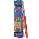 Parker Jotter Cracker Parlak Kırmızı Tükenmez Kalem