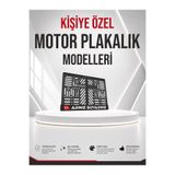 Parker Otomotiv A.Ş Kişiye Özel İsimli Motor Plakalık