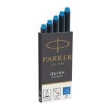 Parker Quink 5'Li Dolma Kalem Kartuşu Yıkanabilir Mavi / 1950383