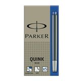 Parker Quink Carts S0116240 5'li Mavi Dolma Kalem Kartuşu