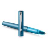 Parker Vector XL tükenmez kalem | Metalik göbeği lake pirinç | mürekkep doldurmalı ince nokta | kutusu