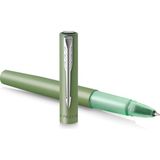 Parker Vector Xl Tükenmez Kalem | Pirinç Metalik Yeşil Lake | Mürekkep Doldurmalı Ince Nokta | Kutusu - Çok Renkli - Standart