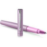 Parker Vector Xl Tükenmez Kalem | Pirinç Üzerine Metalik Lila Lake | Siyah Mürekkep Doldurmalı Ince