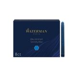 Parker Waterman Dolma Kalem Kartuşu, Mavi, 8'li Paket