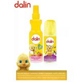PARKFARMA880320 Kolay Tarama Spreyi Badem Yağlı 200 Ml + Dalin Bebek Kolonyası Sprey Sprey Bahar Tazeliği 100