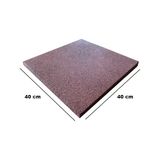 Parksan Kauçuk Karo Kauçuk 40*40 2 cm 02 (Bordo) 6lı paket