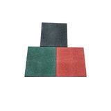 PARKSAN KAUÇUK Karo Kauçuk 40*40 2 Cm6 LI PAKET (SİYAH)
