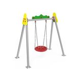 Parksan Polietilen Kuluçka Salıncak Metal Bahçe Salıncak Seti Çocuk Oyun Parkı Polietilen Kuluçka Salıncak - Antrasit