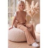 Parla Kids Kız Çocuk Simena Camel Bağlama Detaylı Üst Ispanyol Alt Üst Eşofman Takım - 7-8 Yaş - Açık Camel