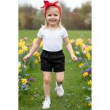 Parla Kids Siyah Jean Şort Bandana Takım - 18 - 24 Ay
