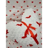 Parla Pearl Puffy Kalpli Yastık - 25 x 30 cm - Beyaz