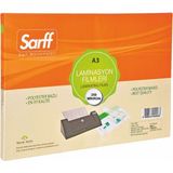Parlak A3 Pvc Laminasyon Filmi, 250 Mikron, 50'li Paket - Seçenek 1 - Ahşap - Bej - Siyah