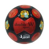 Parlak Futbol Topu One Size SİYAH/KIRMIZI