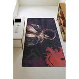 Parlak Kadife Kumaş Dijital Baskı Dot Kaymaz Tabanlı Çocuk Ve Genç Odası Halısı H0480 Renkli 160 X 230