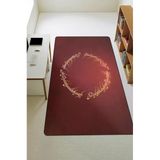 Parlak Kadife Kumaş Dijital Baskı Dot Kaymaz Tabanlı Çocuk Ve Genç Odası Halısı H0541 Renkli 100 X 200
