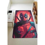Parlak Kadife Kumaş Dijital Baskı Dot Kaymaz Tabanlı Çocuk Ve Genç Odası Halısı H0562 Renkli 140 X 200