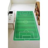 Parlak Kadife Kumaş Dijital Baskı Dot Kaymaz Tabanlı Çocuk Ve Genç Odası Halısı H0650 Renkli 80 X 200