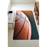 Parlak Kadife Kumaş Dijital Baskı Dot Kaymaz Tabanlı Çocuk Ve Genç Odası Halısı H0660 Renkli 140 X 200