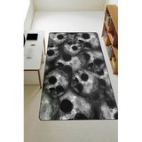 Parlak Kadife Kumaş Dijital Baskı Dot Kaymaz Tabanlı Çocuk Ve Genç Odası Halısı H0681 Renkli 180 X 280