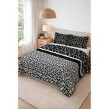 Parlak Kadife Kumaş Kapitoneli Çift Kişilik Yatak Örtüsü Seti (3 Parça) Cky0016 Renkli 240 X 260