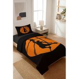 Parlak Kadife Kumaş Tek Kişilik Çocuk Yatak Örtüsü Seti (2 Parça) Tky0014 Renkli 180 X 240