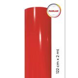 Parlak Kirmizi Kendinden Yapiskanli Kaplama Folyosu 122 Cm X 2 Mt
