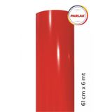 Parlak Kırmızı Kendinden Yapışkanlı Kaplama Folyosu 61 Cm X 6 Mt