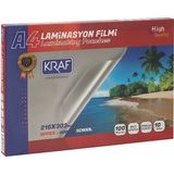 Parlak Laminasyon Filmi A4 100 Mic, 10'lu Paket - Seçenek 1 - Altın